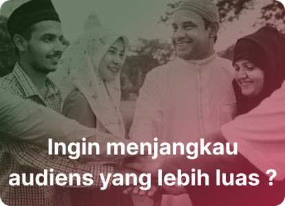 Visual jangkauan audiens dari materi FMS original.