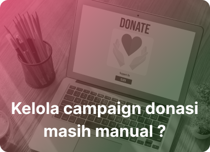 Visual campaign donasi dari materi FMS original.